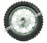 Dirt Bike 10 inch Rear Wheel Assembly Disc Brakes XR CRF