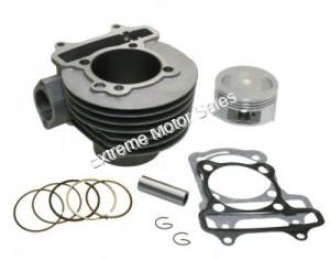 Universal Parts 63mm Big Bore Cylinder Kit for 150cc GY6 4-stroke engines