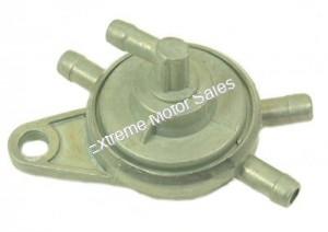 4-Port In-Line Fuel Valve Switch for 150cc and 125cc GY6 engine scooters