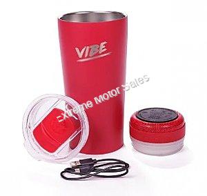 VIBE 18oz Speaker Tumbler | Red