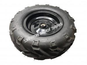 Wheel - Front Tire and Black Wheel Assembly for Mudhead / Mudhead 208R