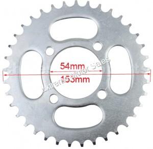 Dirt Bike Chain Sprocket 37 Tooth 420 Chain Chinese Pit Bikes 54mm
