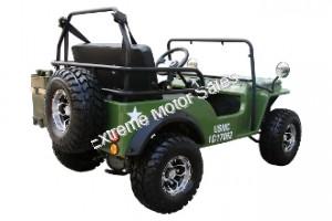 Commando Jeep Willy's Mini ATV 125cc Go Cart Kart UTV Golf Cart