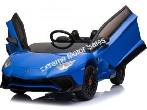 Mini Moto Lamborghini 12v 2.4ghz RC Blue or White Power Wheel Car