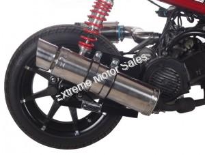 Pitbull PMZ150-19 150cc Lowered Stretched Gas Scooter Ruckus V1
