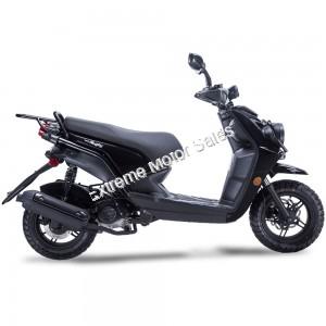 Wolf Rugby 50cc Gas Scooter Moped 49cc Street Legal 2 Year Warranty