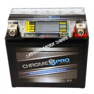 Chrome Pro Series iGel Battery 12V 5ah Small ATV Scooter YTX5L-BS
