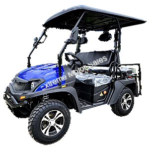 HJS EV5 Electric Golf Cart Blue