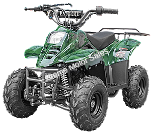 Hawk 110cc Kids ATV Green Camo