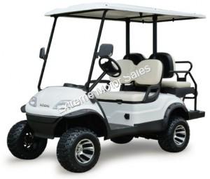 ICON i40L Lifted Electric Street Legal Golf Cart 4 Seat Neighborhood Vehicle