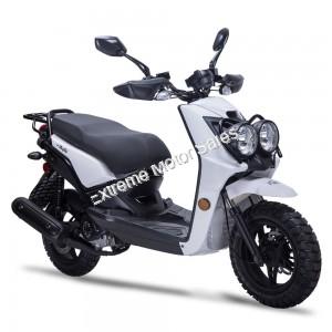 Wolf Rugby 50cc Gas Scooter Moped 49cc Street Legal 2 Year Warranty
