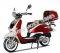 BMS Heritage 150 Scooter- Burgundy/White