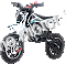 SYX Moto PAD50-3 49cc 2 Stroke Pocket Dirt Bike for Kids