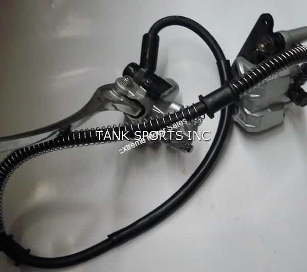 mini chopper rear brake assembly