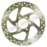 Disc brake rotor for mid-size pocket bikes including cateye style bikes