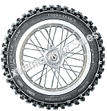 Coolster QG-210 QG-213A Rear Wheel Assembly Chrome