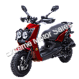 Wolf Rugby 50cc Gas Scooter Moped 49cc Street Legal 2 Year Warranty