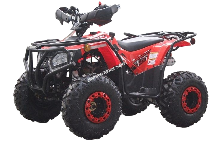 thumbnail image 2 of 22mm / 7/8 Inch Red Handlebar Grips For 110-200cc ATV Quad 4 Wheeler 2 of 5