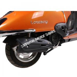 Scooterworks 0500-1071 QMB139 50cc 4-stroke Low Mount Performance Exhaust