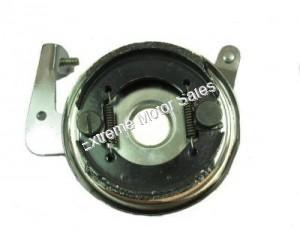 Drum and brake shoe set for Chinese stand-up scooters, mini-choppers, pocket bikes