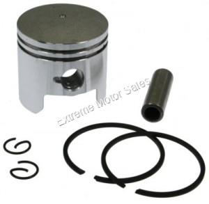 Piston Kit for 47cc mini 2-stroke engines, rings, pin, cir clip