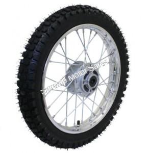 Dirt Bike 14 inch Front Wheel Assembly Disc Brakes XR CRF