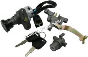 Scooter Ignition Key and Lock Assembly for QT-50 style scooters