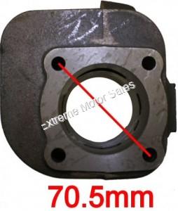 Universal 50mm Cylinder Kit for 90cc 2-stroke Minarelli 1E50QMF Jog engine