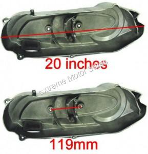 Left CVT Cover Long 250cc 4-stroke CN250 172mm engines