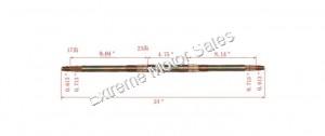 Mini ATV Axle for Chinese Quads 50cc 70cc 90cc 110cc