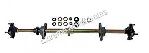 Coolster Go Kart 6125A Complete Axle Assembly