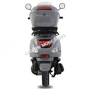 Amigo Avenza 150cc Scooter with Windshield, Trunk, USB, White Wall Tires