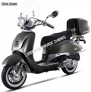 Amigo iL Bello ZN150T-G 150cc Retro Vespa Style Scooter Moped