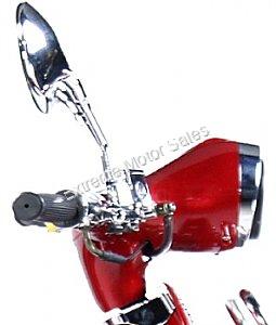 BMS Chelsea 150cc Retro Style Scooter CVT Automatic Transmission