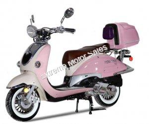 BMS Heritage 150 Scooter- Pink/White