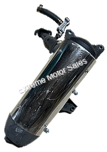 Exhaust Muffler Pipe for 250cc 4-stroke scooter touring model