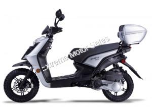 Amigo Jax RX150 150cc Gas Scooter Moped 4 Stroke USB and Trunk