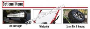 BMS Sniper T350 350cc UTV Utility Vehicle Side x Side Kart