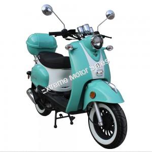 Amigo Magari 50cc Scooter Moped Classic Retro Style Vespa Clone