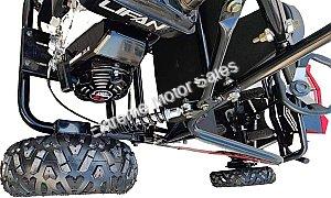 TrailMaster Cheetah 3 Gas Go Kart Buggy For Kids | 80cc