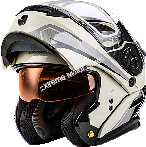 GMAX MD-01S Transistor Snow Helmet Modular DOT LED