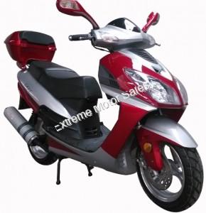 Eagle 150cc Scooter Gas Moped GY6 13 inch Wheel MP3 Radio