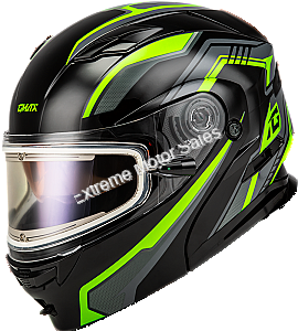 GMAX MD-01S Transistor Snow Helmet Modular DOT LED