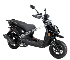 Amigo JAX 50cc Scooter with USB Port, Trunk, Knobby Tires