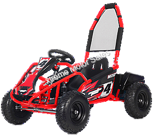 MotoTec Mud Electric Kids 1000W Go Kart Dune Buggy