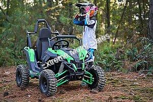 MotoTec Raider 48v 1200w Electric Kids Off Road UTV with Full Suspension