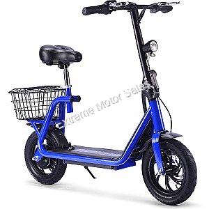 MotoTec Metro 36v 500w Lithium Electric Scooter with Basket