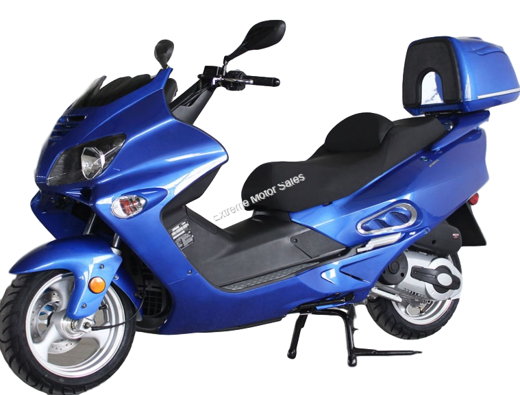Touring 300cc Scooter Moped Street Legal DF300STG Helix Copy 300cc Extreme Motor Sales Inc