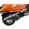 Scooterworks 0500-1071 QMB139 50cc 4-stroke Low Mount Performance Exhaust