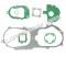 Gasket set for 50cc 2-stroke 1PE40QMB Minarelli Jog engines